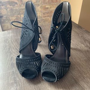 Ivanka Trump Open Toe Heels